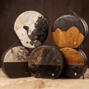 CALF HAIR PREMIUM HAT CASE